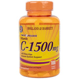 Vitamina C cu macese 1500 mg | Eliberare programată - 100 de tablete