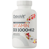 Vitamina D3 1000 UI + K2 50 mcg 90 tablete