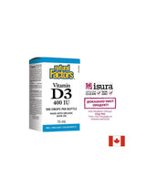 Vitamina D3 400 UI Picaturi - 15 ml