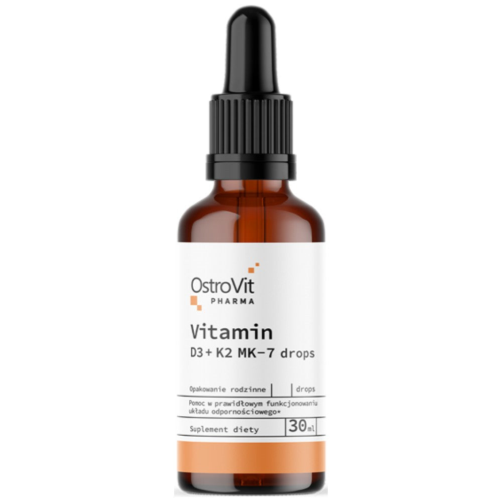 Vitamina D3 + K2 MK-7 Picaturi 30 ml