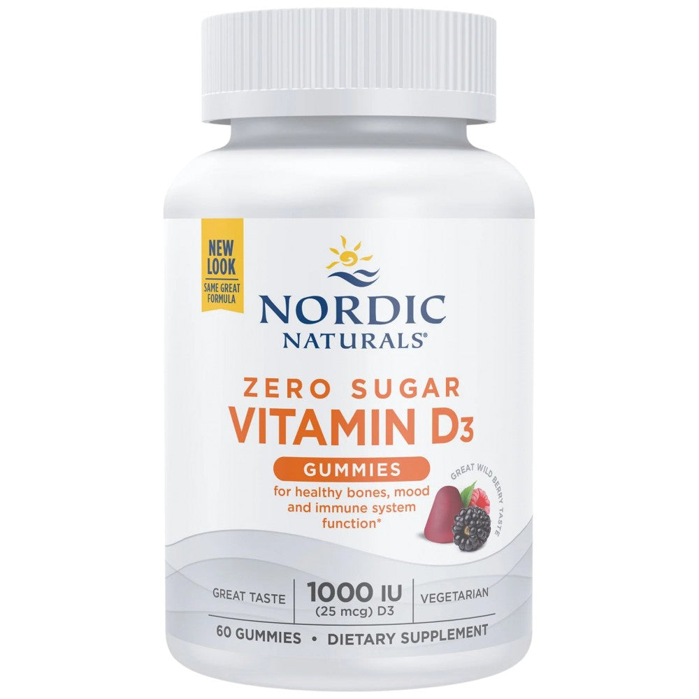 Vitamina D3 Zero Zahăr 1000 UI - 60 de gume