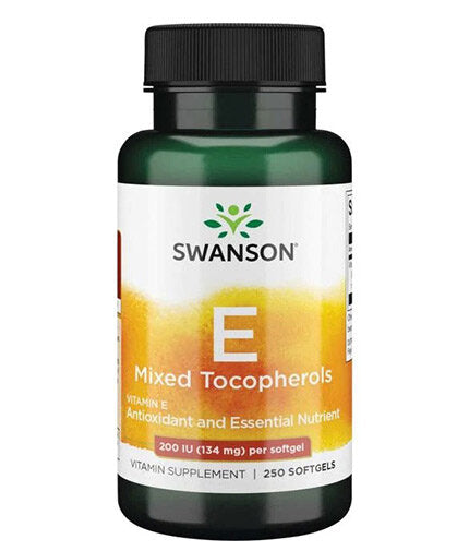 Vitamina E 200 UI - amestec de tocoferoli - 250 capsule