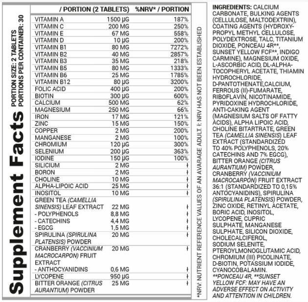 Vitamina Femei | Dedicat femeilor - 60 de tablete