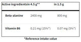 Beta-Alanine Endurance Sport Pudră | cu vitamina B6 - 240 grame