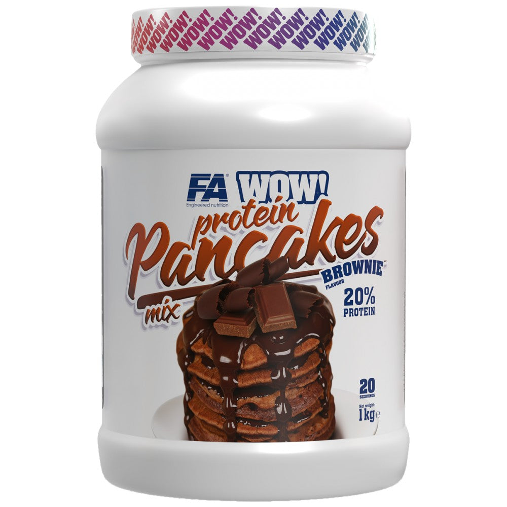 WOW! Clatite cu proteine ​​| 20% proteine ​​- fara zahar adaugat - 1000 grame