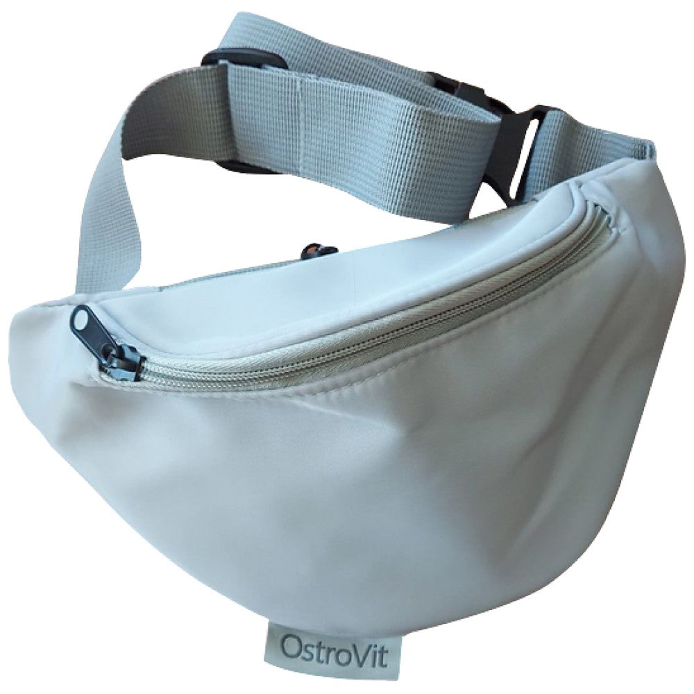 Geantă de talie impermeabilă | Geanta Crossbody Impermeabila - Gri 25 x 16 cm