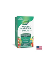 Formulă pentru controlul apetitului, greutății și grăsimii abdominale - Weight Manager - 30 de pliculețe cu aromă de fructe