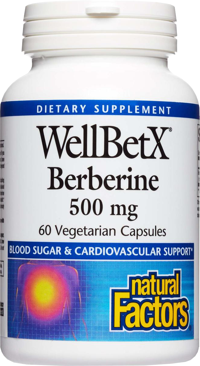 WellBetX Berberine 500 mg - 60 capsule