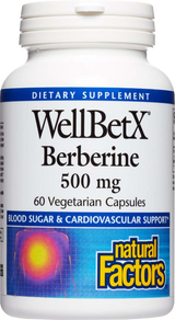 WellBetX Berberine 500 mg - 60 capsule