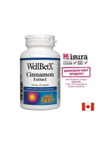 WellBetX® Extract de scorțișoară 150 mg - 60 capsule
