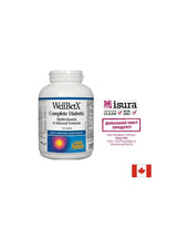 WellBetX® Complete Diabetic/ Multivitamine pentru diabetici x 120 tablete Natural Factors