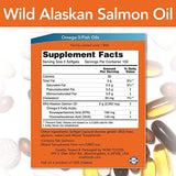 Ulei de somon sălbatic din Alaska - 200 de capsule moi
