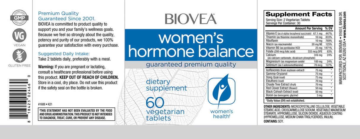 Echilibrul hormonal al femeilor / 60 comprimate