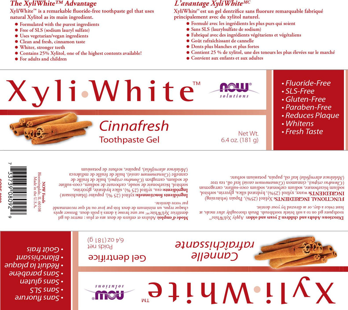 XYLIWHITE - Pasta de dinti - 182 grame