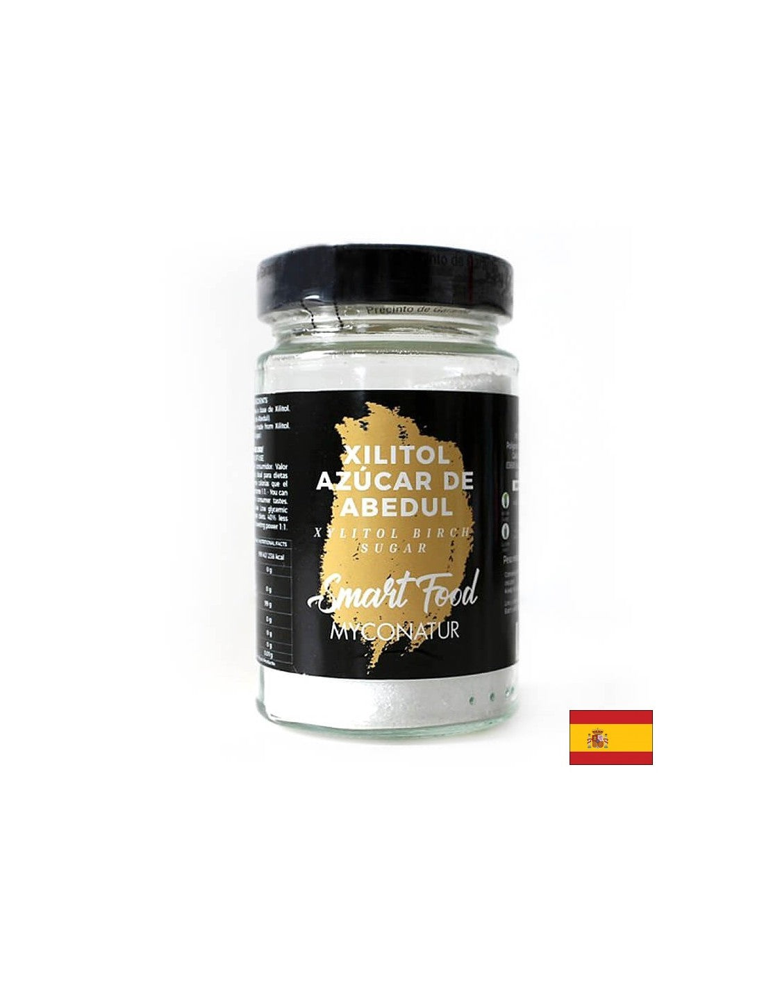 Xylitol azucar de abedul, Bio - Xilitol bio din zahar de mesteacan, 250 g Myconatur