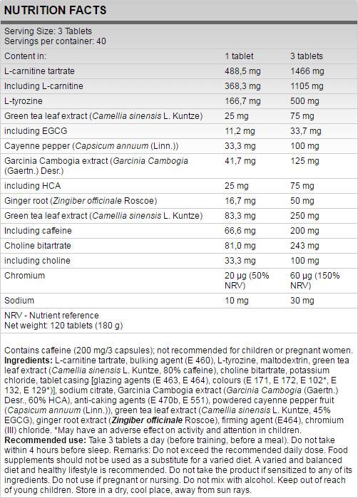 Xtreme THYROBURN - 120 tablete
