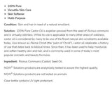Ulei de ricin | Îngrijirea tenului 100% pură și versatilă - 473 ml