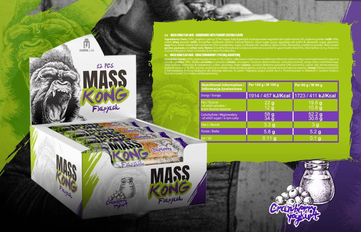 Mass KONG FlapJack ~ Baton de ovăz - 90 de grame