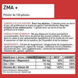 ZMA + | Zinc + Magneziu + B6 - 120 capsule