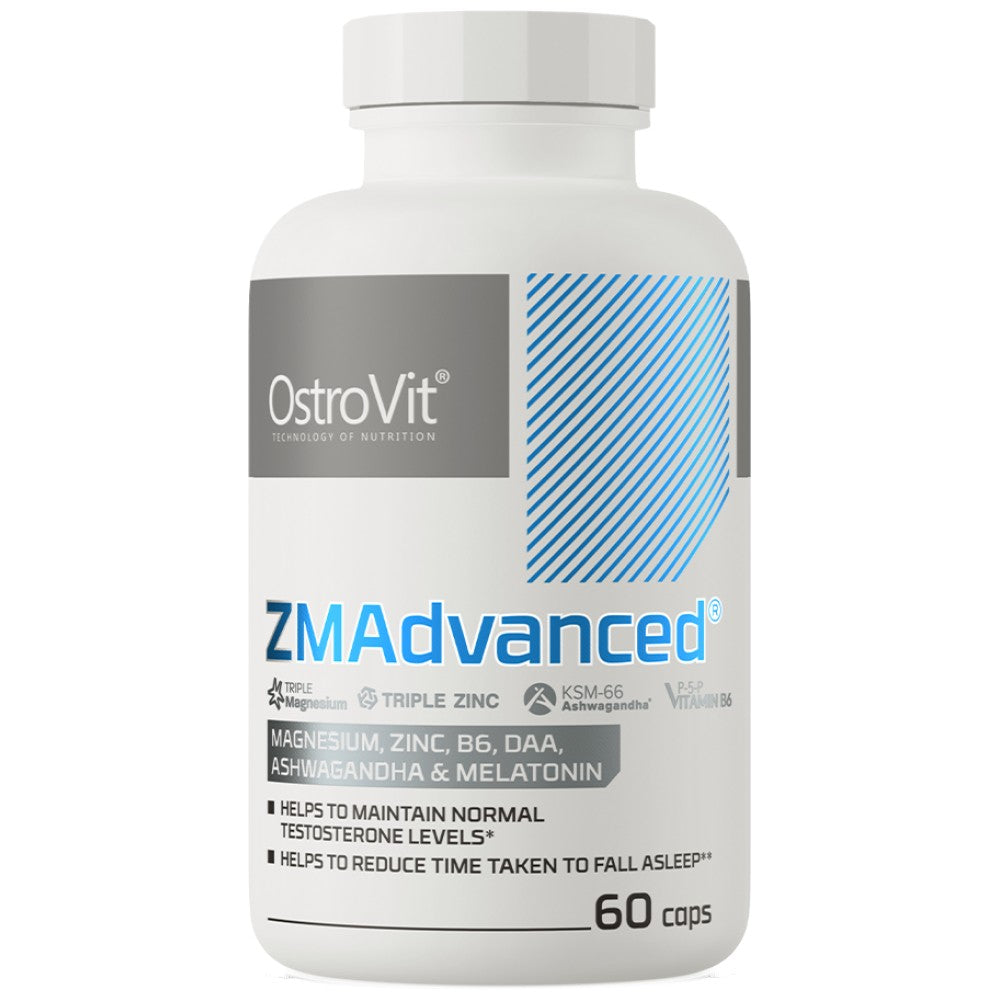 ZMAdvanced Caps | DAA, Ashwagandha si Melatonina 60 capsule