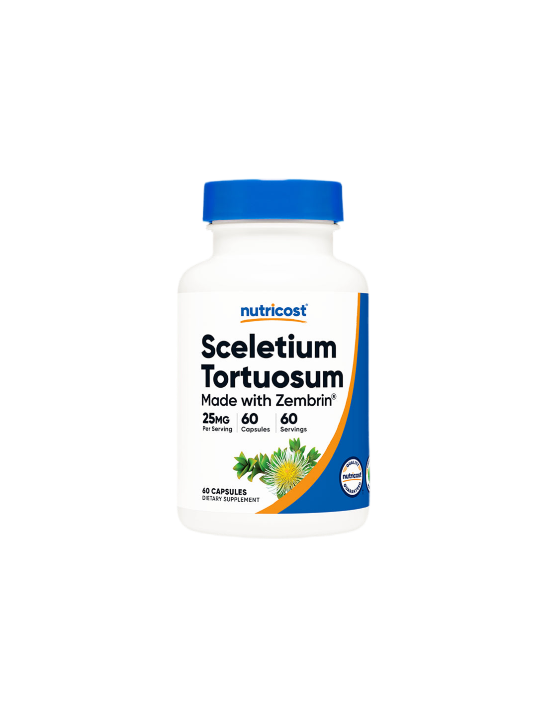 Stres și anxietate - Zembrin (Sceletium tortuosum), 25 mg x 60 capsule Nutricost