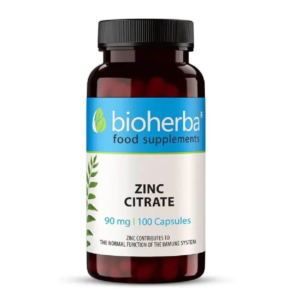 Citrat de zinc 30 mg - 100 capsule