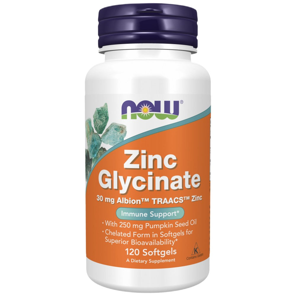 Glicinat de zinc 30 mg. / 120 capsule moi