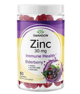 Gumii de zinc | Fructe de soc - 60 de tablete masticabile