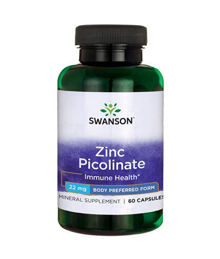 Formă preferată pentru corp de picolinat de zinc 22 mg. / 60 Caps. - 0