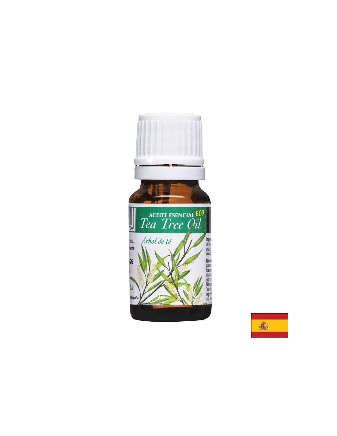 Ulei esențial de arbore de ceai organic - efect antiseptic și antifungic - Aceite Esencial Eco Tea Tree Oil, 10 ml