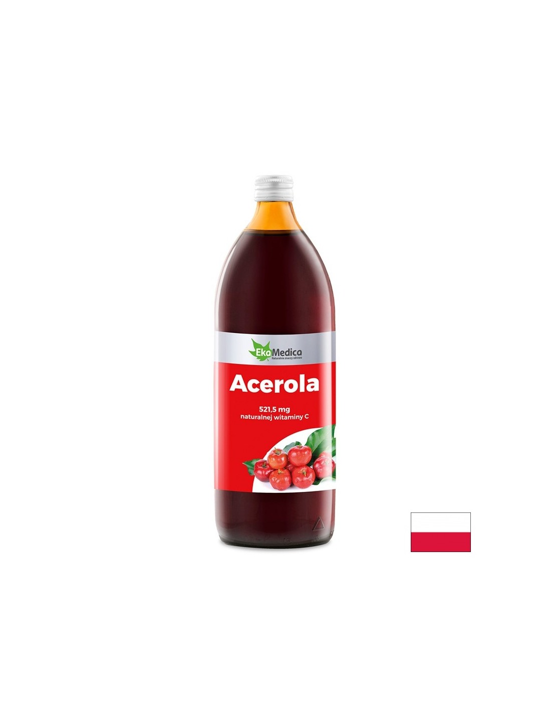 Acerola (vitamina C naturală) x 1 L EkaMedica