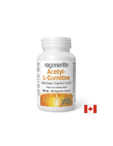 Acetil-L-Carnitină Regenerlife™ - Energie, concentrare și suport metabolic, 90 capsule