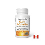 Acetil-L-Carnitină Regenerlife™ - Energie, concentrare și suport metabolic, 90 capsule