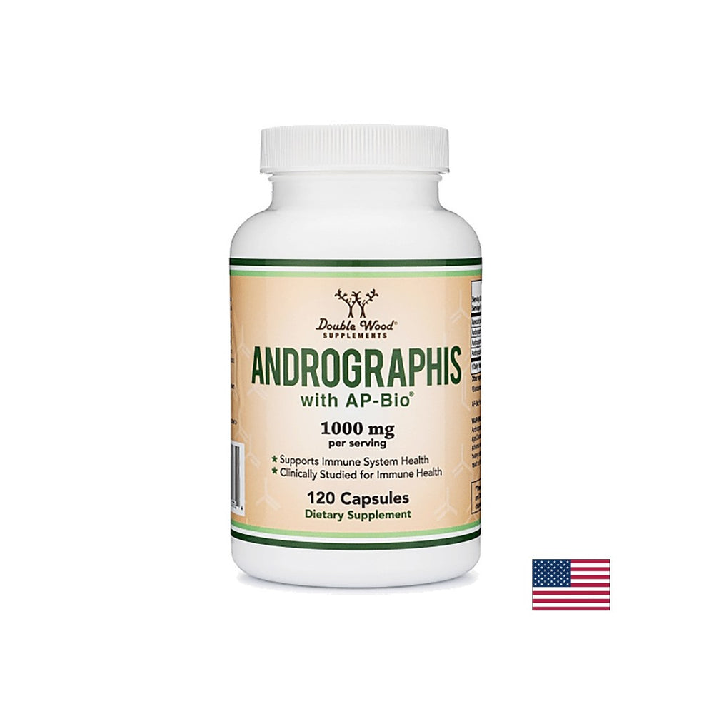 Andrographis cu AP-Bio®/ Andrographis, 120 capsule Double Wood