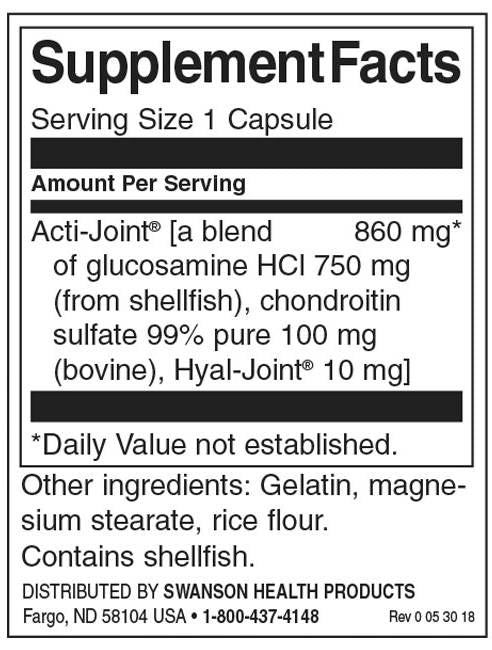 Acti-Joint 860 mg 60 capsule