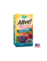Alive Men's 50+ Multivitamine pentru bărbați 50+, 30 tablete Nature's Way