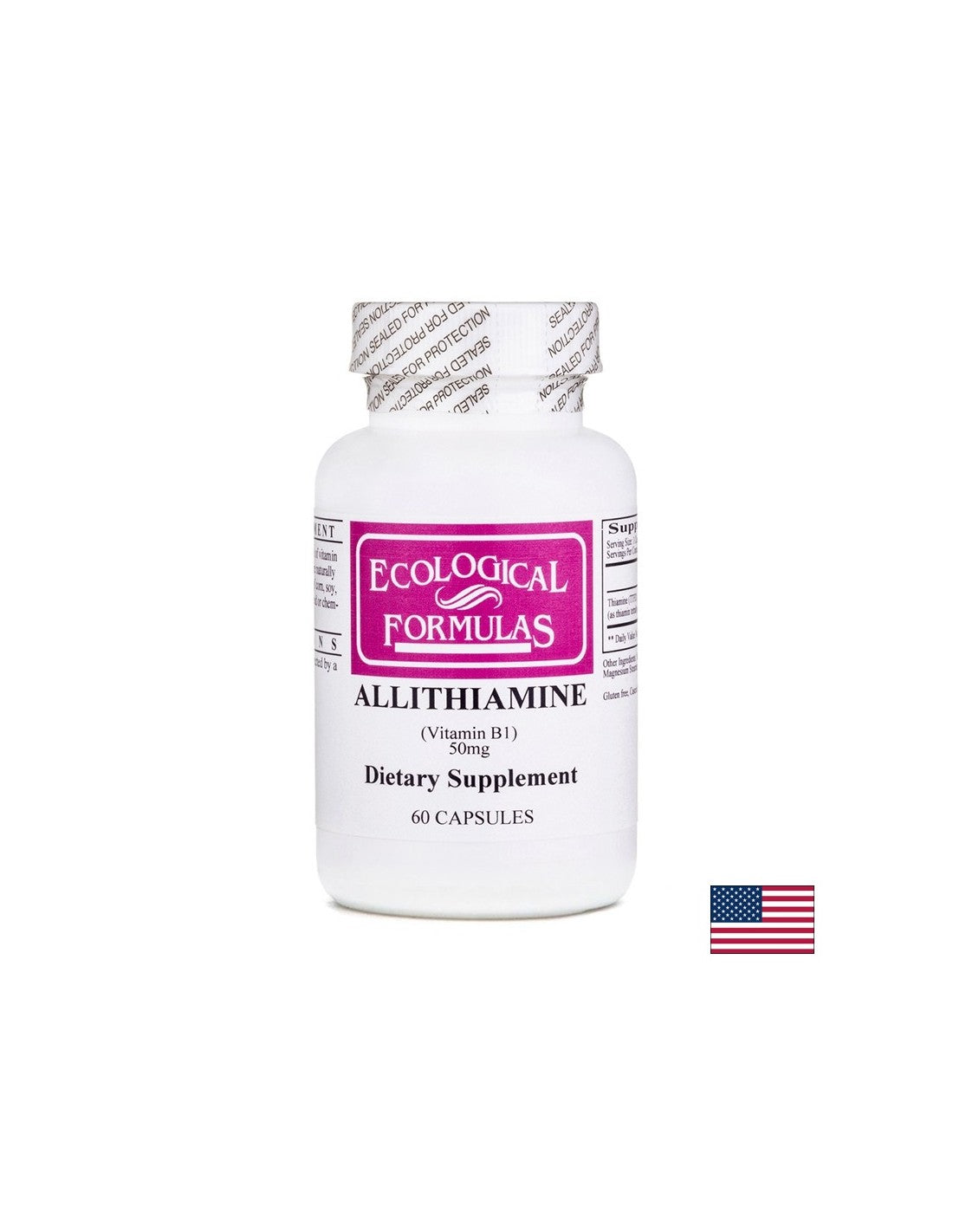 Alitiamina (Vitamina B1) - Sănătate neurologică, 60 capsule
