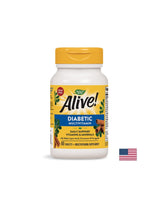 Multivitamine pentru diabetici Mâncare integrală în viață! -Viu! Multivitamine pentru diabetici, 60 tablete Nature's Way