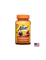 În viaţă! Gummies Premium Adult Multivitamin / Alive! Multivitamine premium pentru adulți Nature's Way, 90 de capsule moi