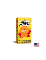 În viaţă! Vitamina C/Viu! Vitamina C (din acerola organic), 120 capsule Nature's Way