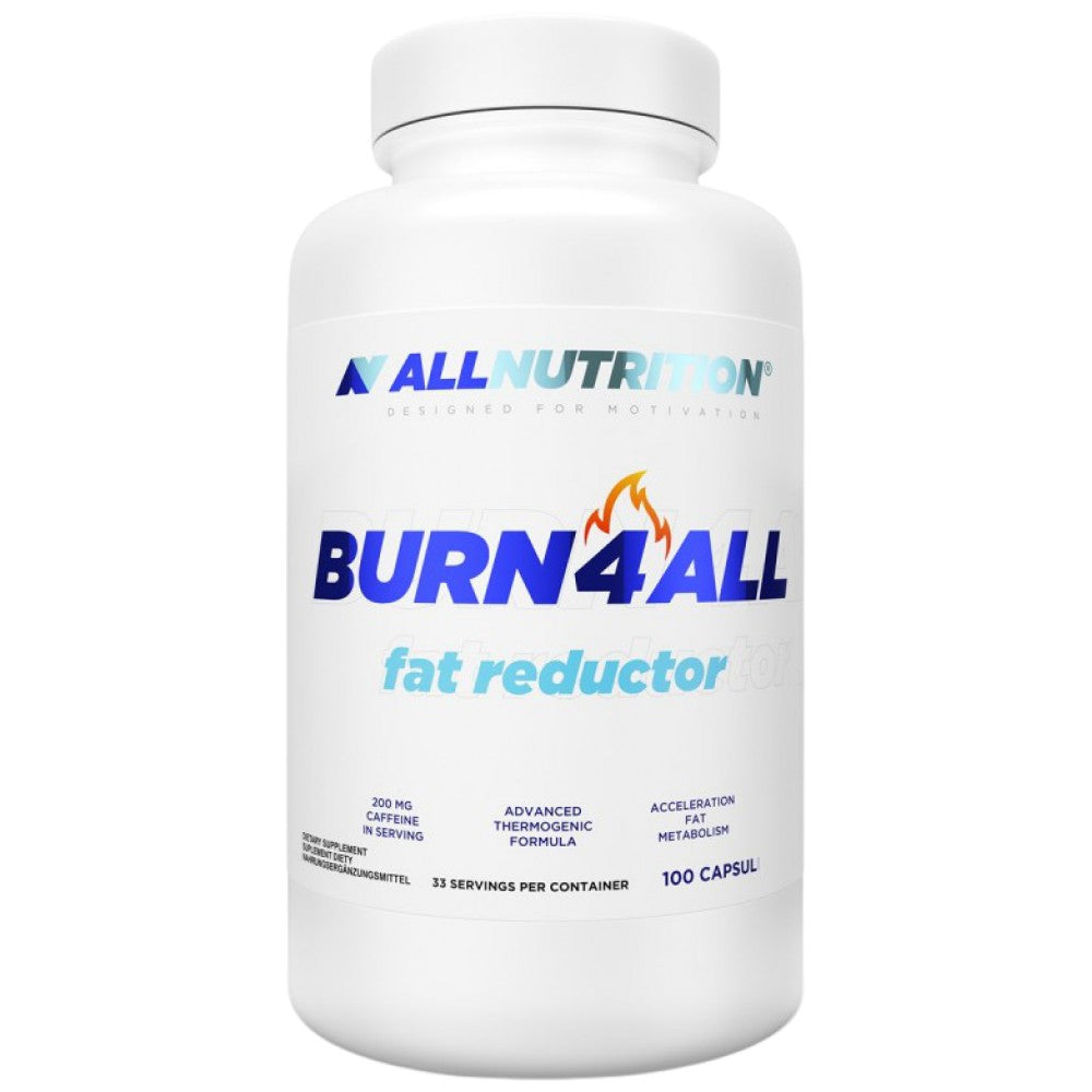 Burn4All | Termogenic Fat Reducer - 100 capsule