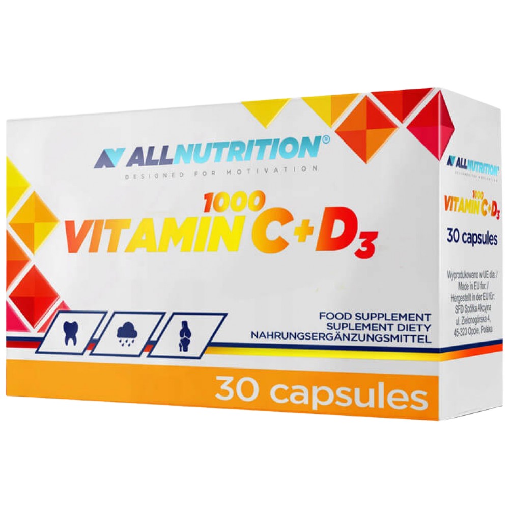 Vitamina C 1000 + D3 2000 UI 30 capsule