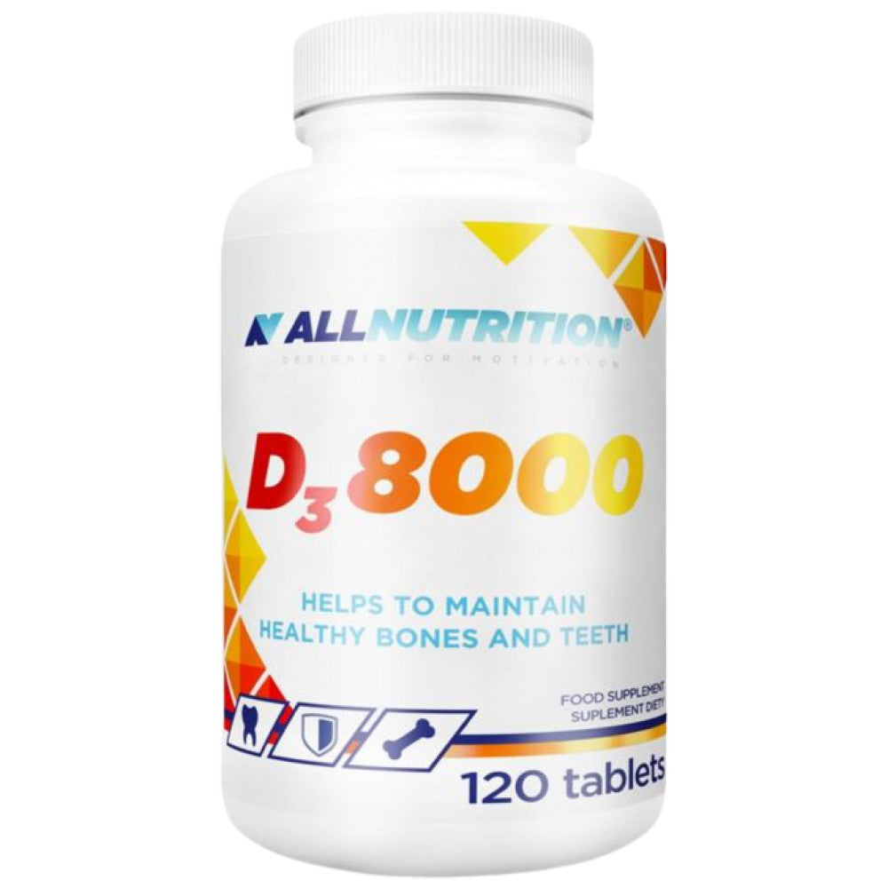 Vitamina D3 8000 UI 120 tablete