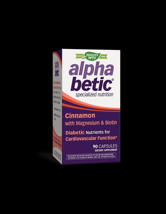 При диабет - Канела с магнезий и биотин Alpha betic®, 90 капсули - Feel You