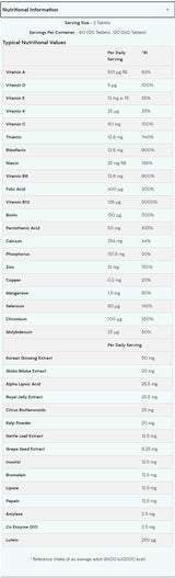 Alpha Men Super Multi Vitamin - 240 de tablete