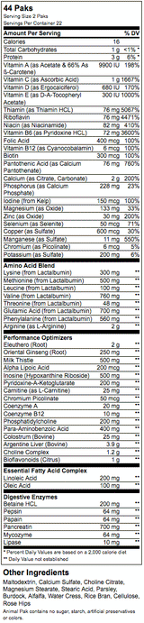 Animal Pak - 15 pachete