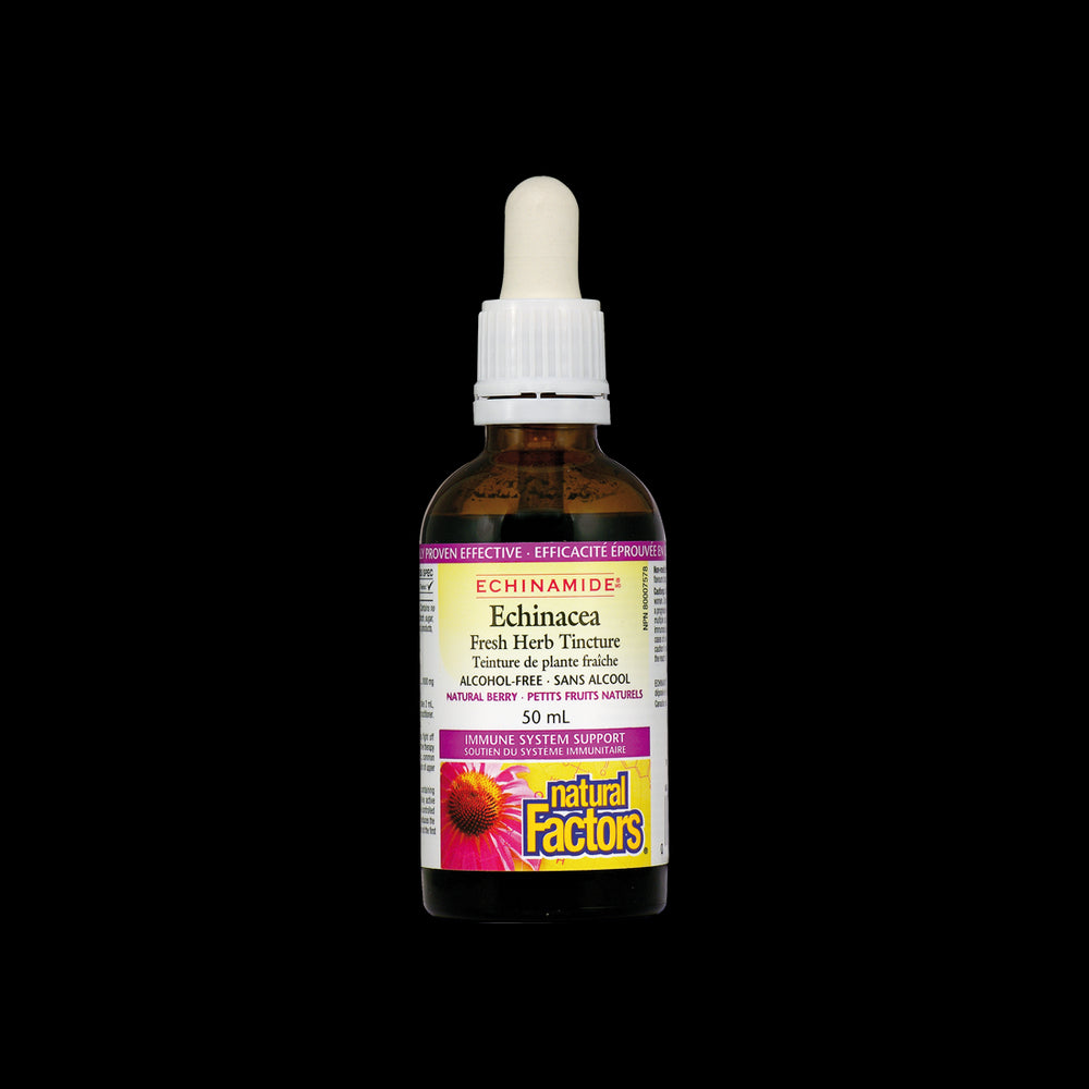Tinctură de plante proaspete de echinacea 1000 mg - 50 ml
