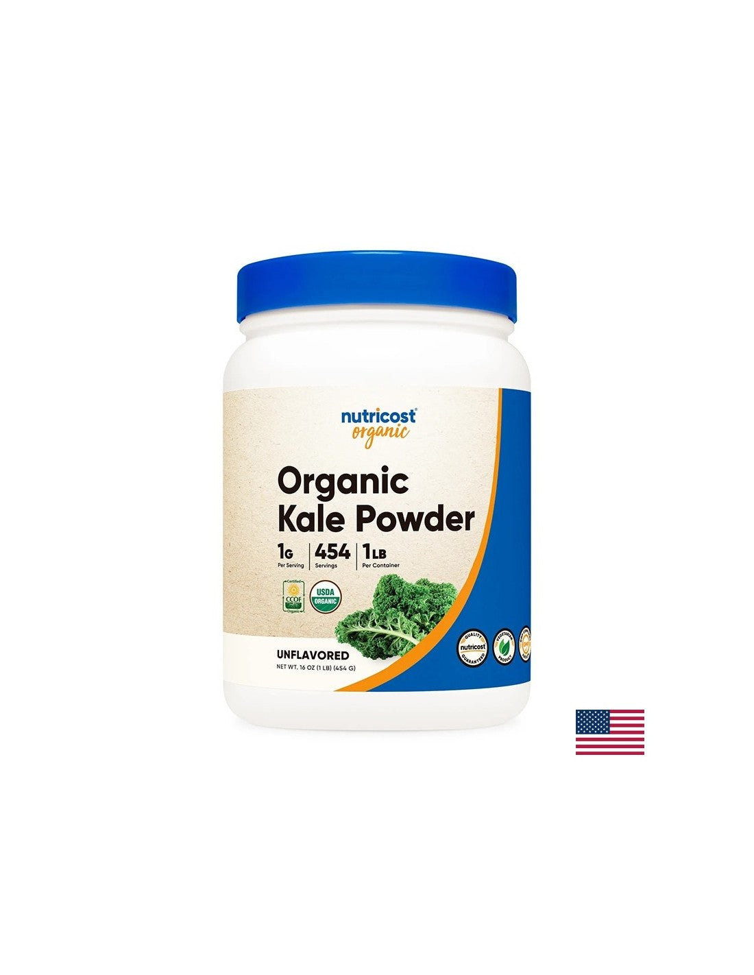 Antioxidant - Kale organic, 454 g pulbere Nutricost