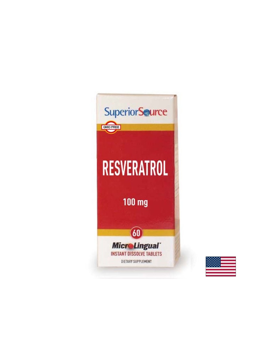Antioxidant - Resveratrol 100 mg + Lemn dulce, 60 comprimate sublinguale