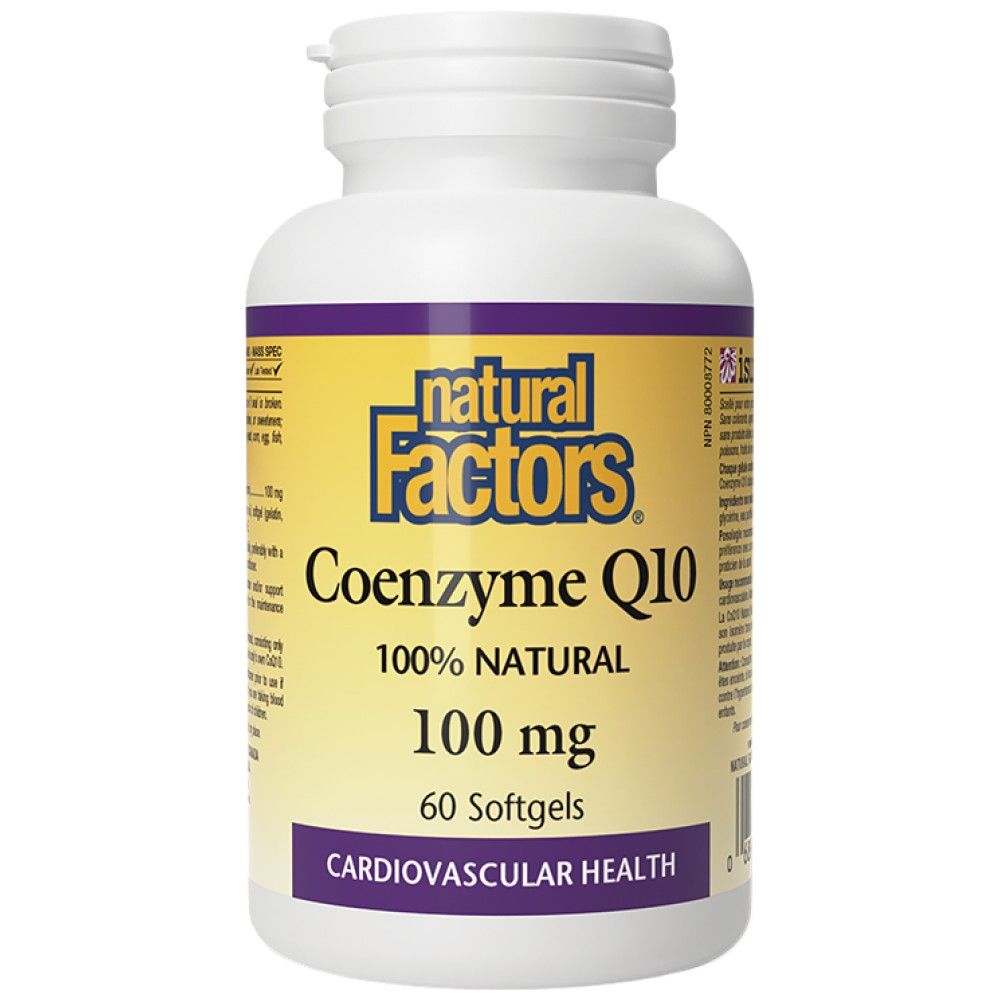 Coenzima Q10 100 mg - 60 capsule de gel